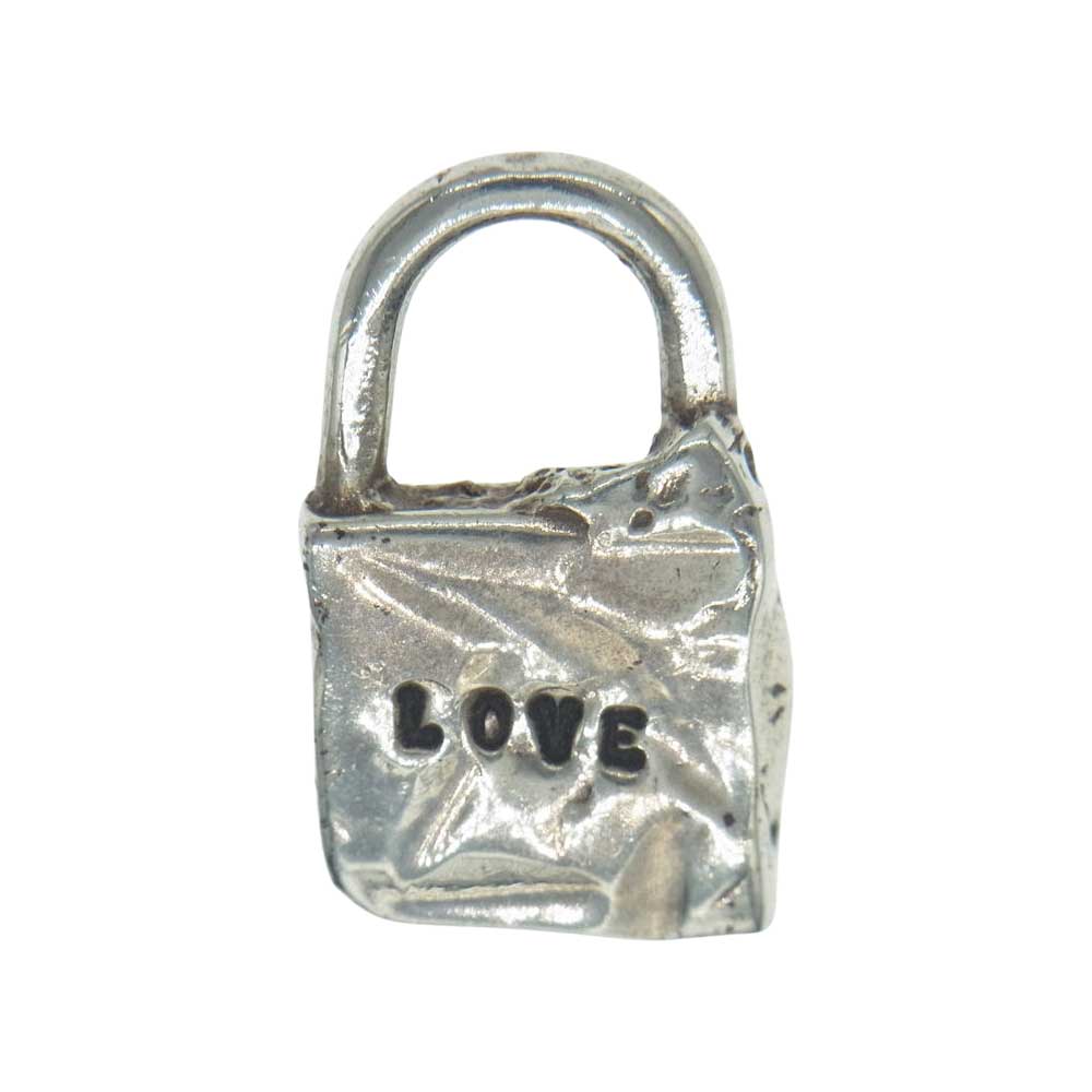 SERGE THORAVAL セルジュトラヴァル LOVE 南京錠 シルバー ペンダントトップ シルバー系【中古】