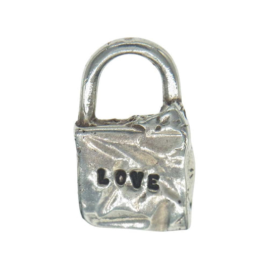 SERGE THORAVAL セルジュトラヴァル LOVE 南京錠 シルバー ペンダントトップ シルバー系【中古】