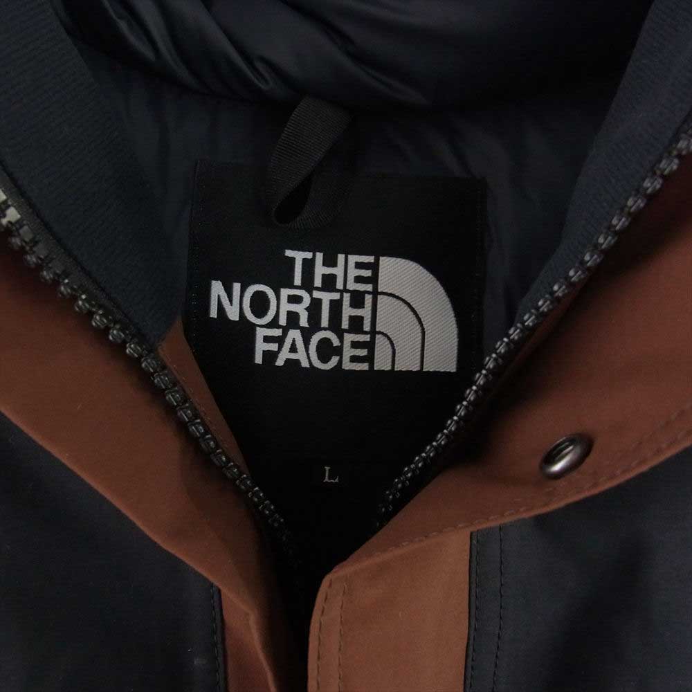 THE NORTH FACE ノースフェイス ND92237 Mountain Down Jacket マウンテン ダウン ジャケット ダークオーク ブラウン系 L【新古品】【未使用】【中古】
