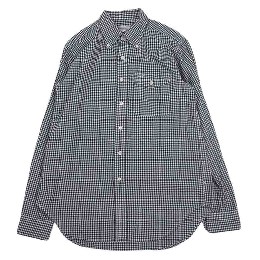 Engineered Garments エンジニアードガーメンツ WORKDAY ギンガム チェック 長袖 シャツ ブラック系 S【中古】