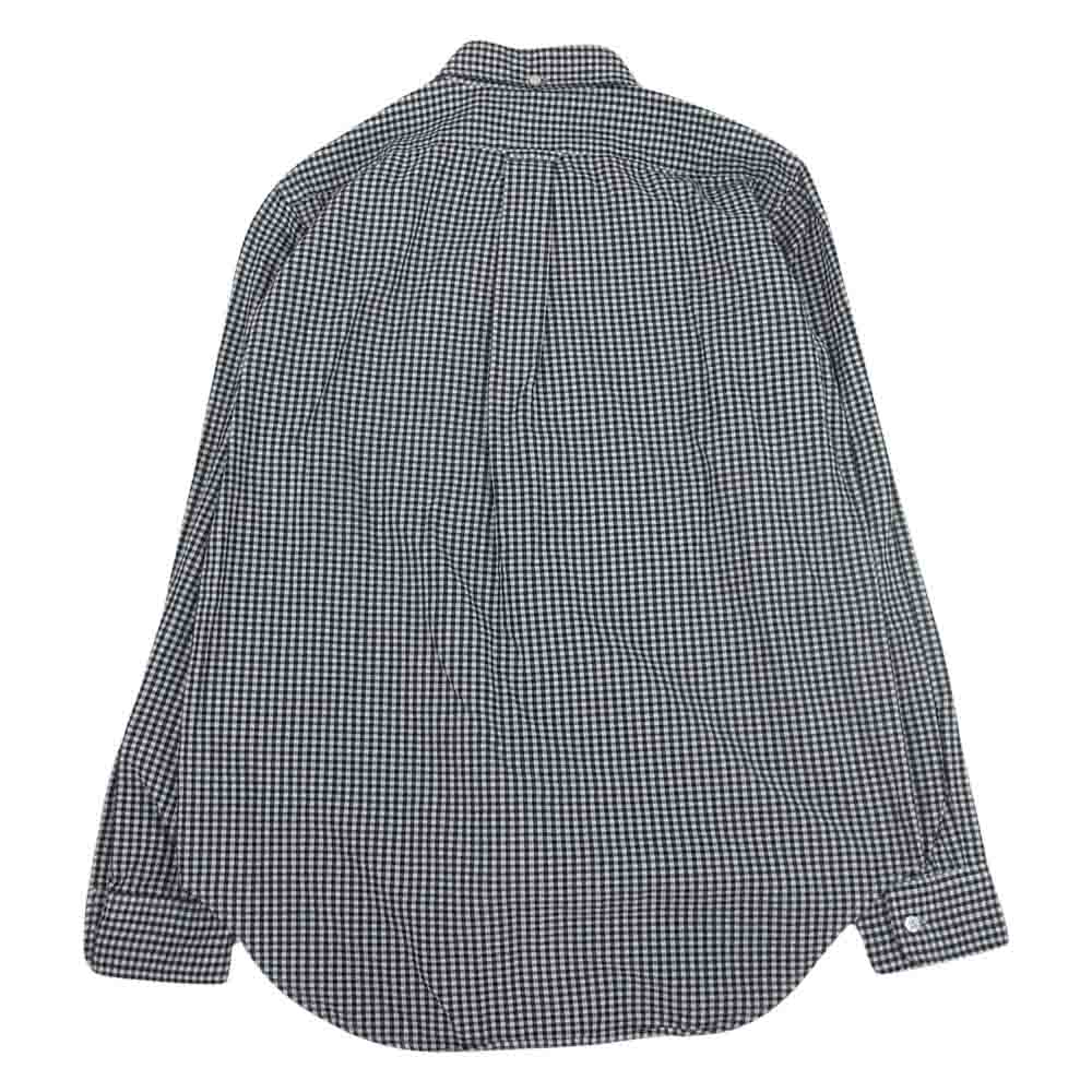 Engineered Garments エンジニアードガーメンツ WORKDAY ギンガム チェック 長袖 シャツ ブラック系 S【中古】