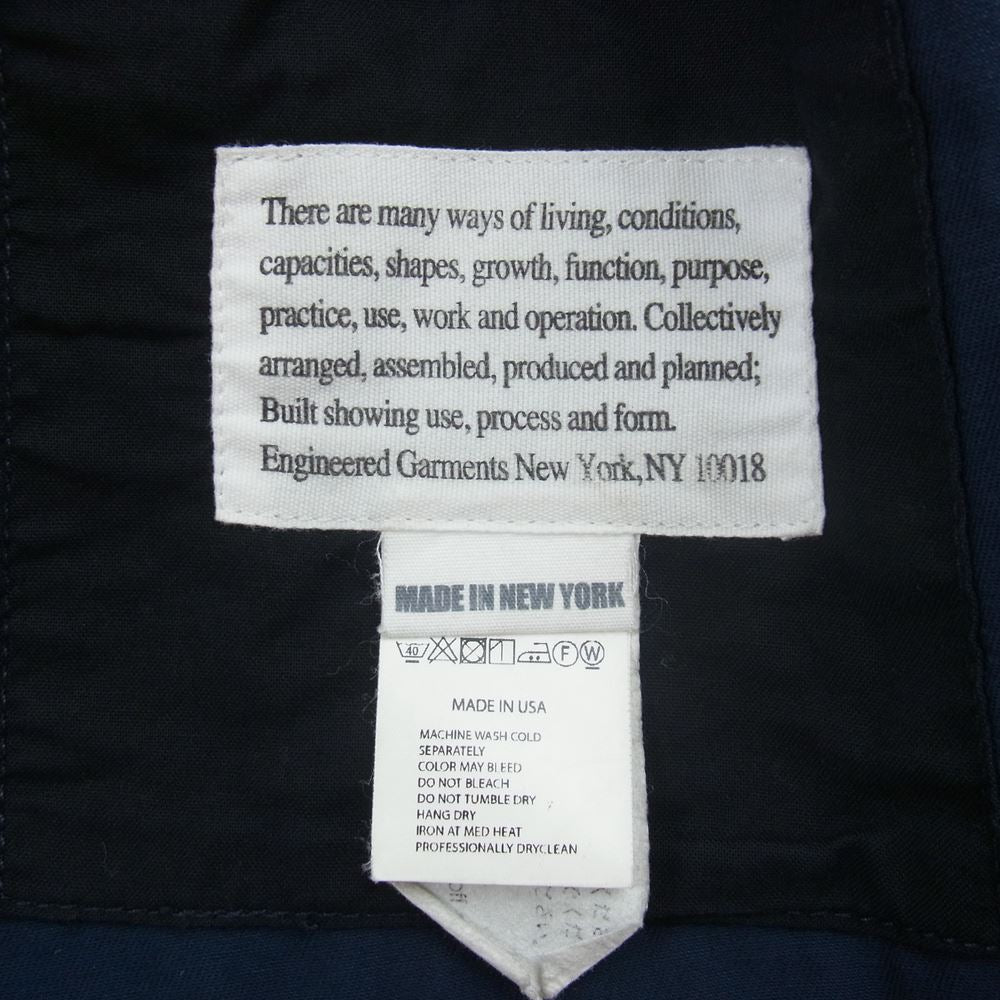 Engineered Garments エンジニアードガーメンツ Bedford Jacket ベッド フォード ジャケット ネイビー系 S【中古】