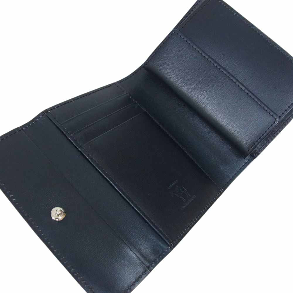 COCOMEISTER ココマイスター CAVALEO カヴァレオ レザー ウォレット 財布 ブラック系【中古】