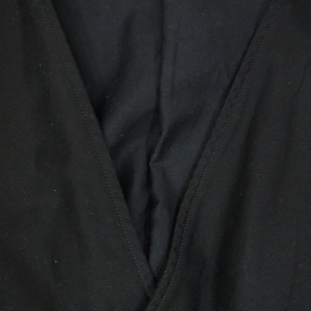 COMOLI コモリ 21SS T01-01008 コットン サテン ハンティグ ジャケット ブラック系 2【中古】