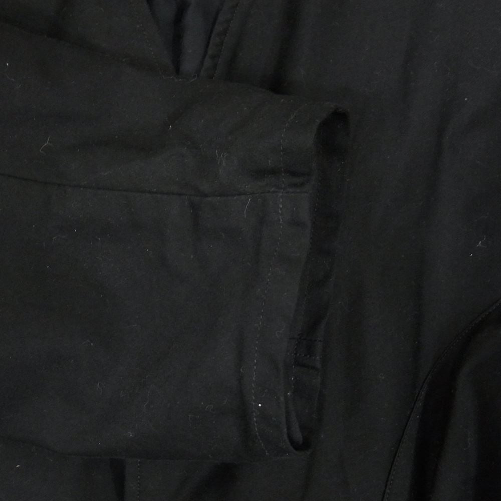 COMOLI コモリ 21SS T01-01008 コットン サテン ハンティグ ジャケット ブラック系 2【中古】