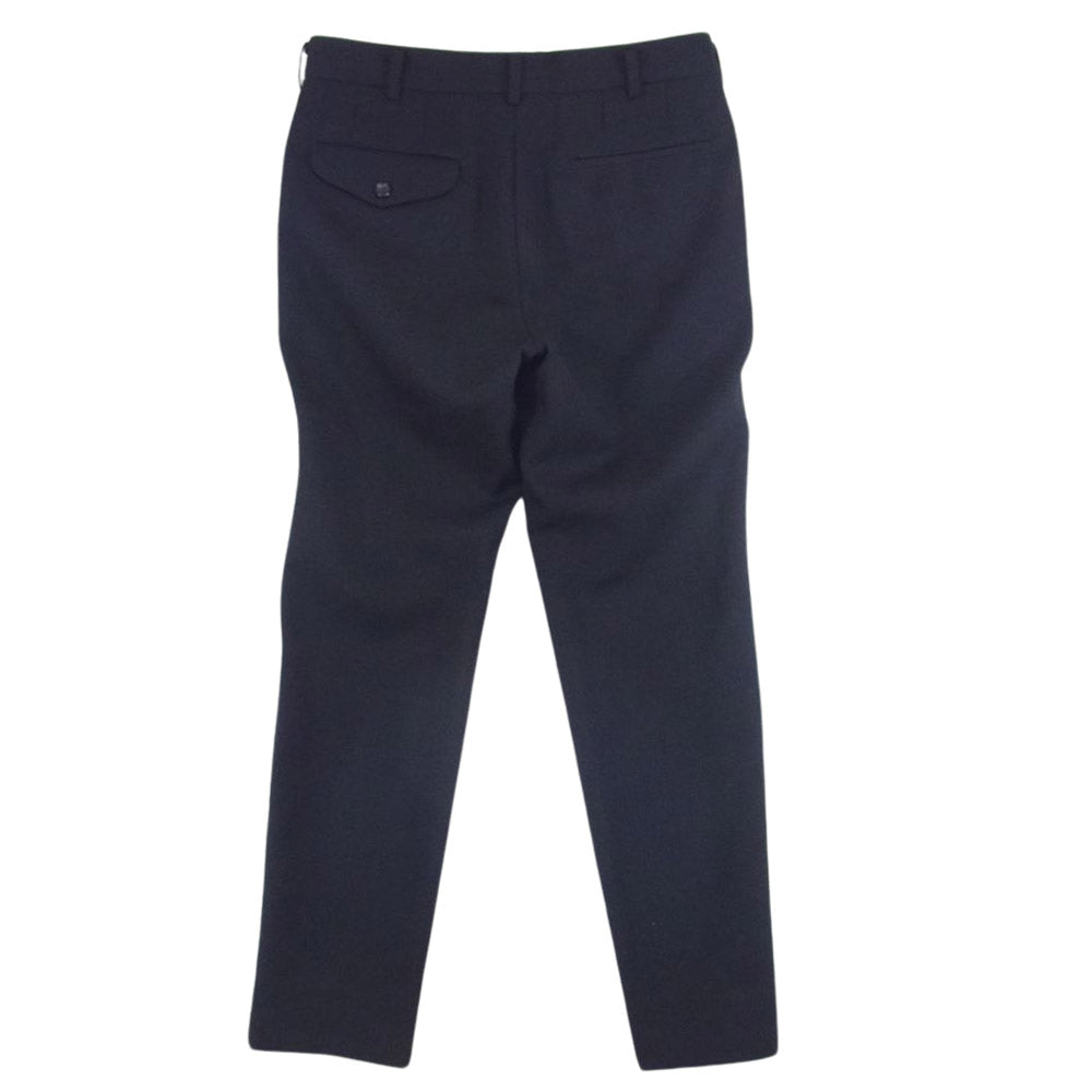COMME des GARCONS HOMME PLUS コムデギャルソンオムプリュス PJ-P040 ストレート ウール スラックス パンツ ブラック系 XS【中古】