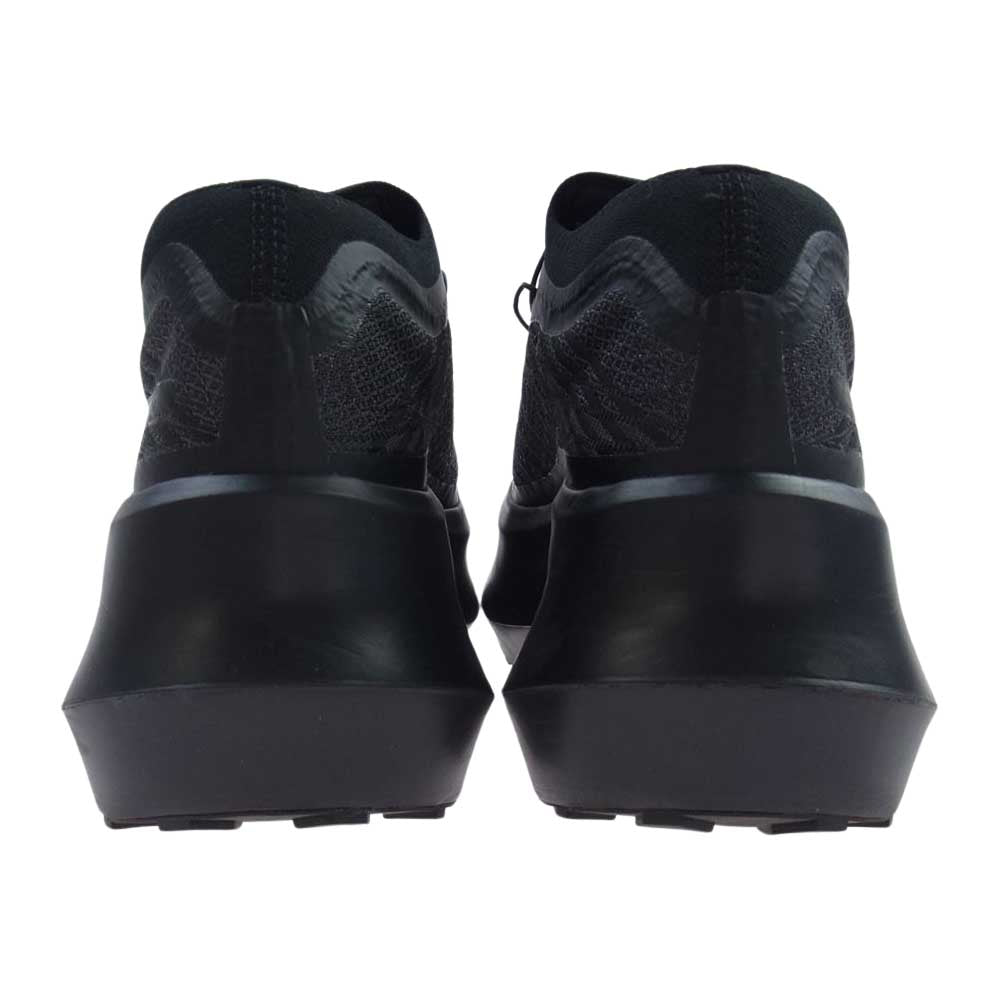 COMME des GARCONS コムデギャルソン 471952 × SALOMON サロモン プラットフォーム メッシュ スニーカー ブラック系 25cm【中古】