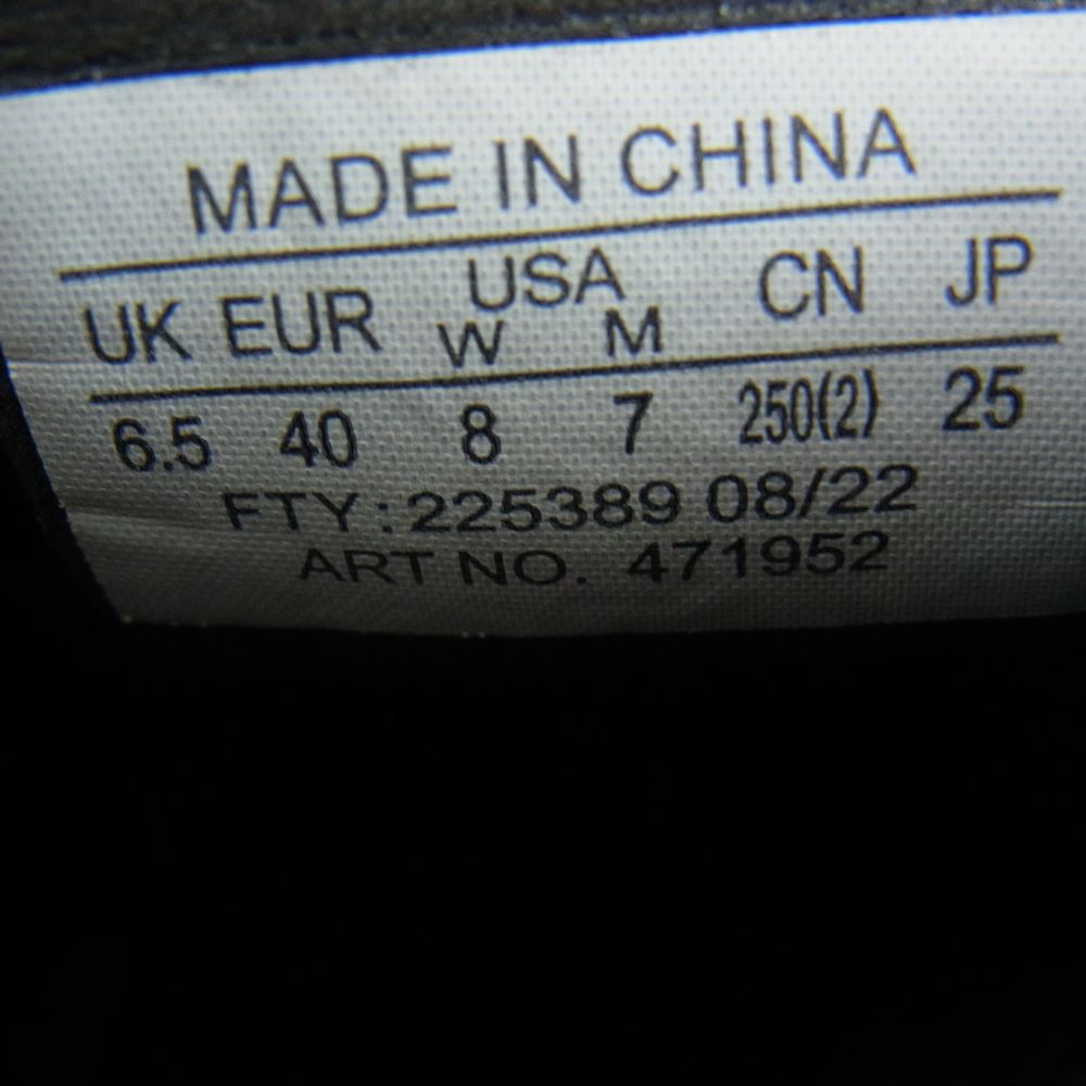 COMME des GARCONS コムデギャルソン 471952 × SALOMON サロモン プラットフォーム メッシュ スニーカー ブラック系 25cm【中古】