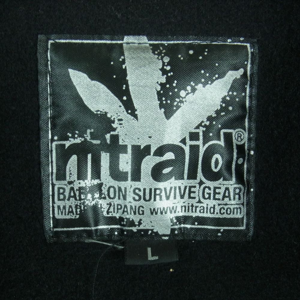 nitraid ナイトレイド NR003-HJ07 スタジャン ウール レザー