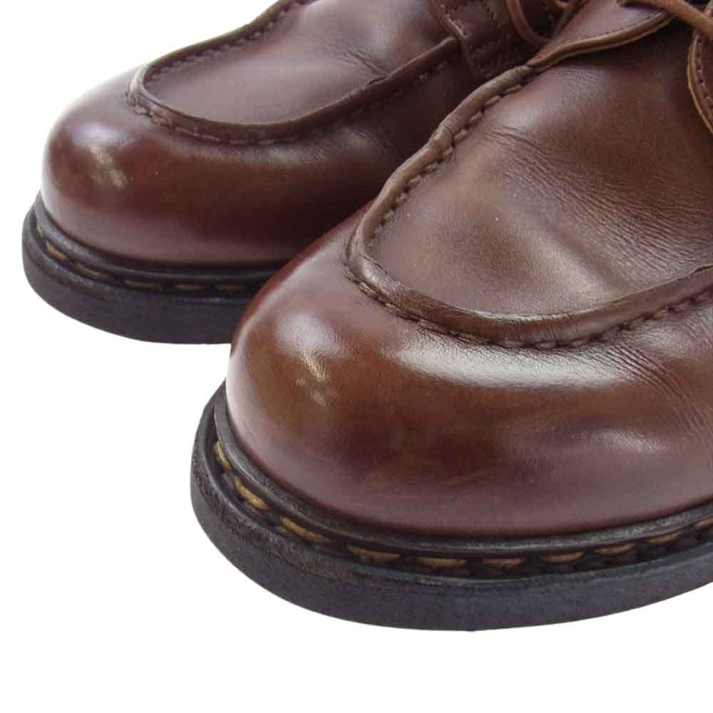 Paraboot パラブーツ 18703 シャンボード Uチップ レザー シューズ ブラウン系 7【中古】