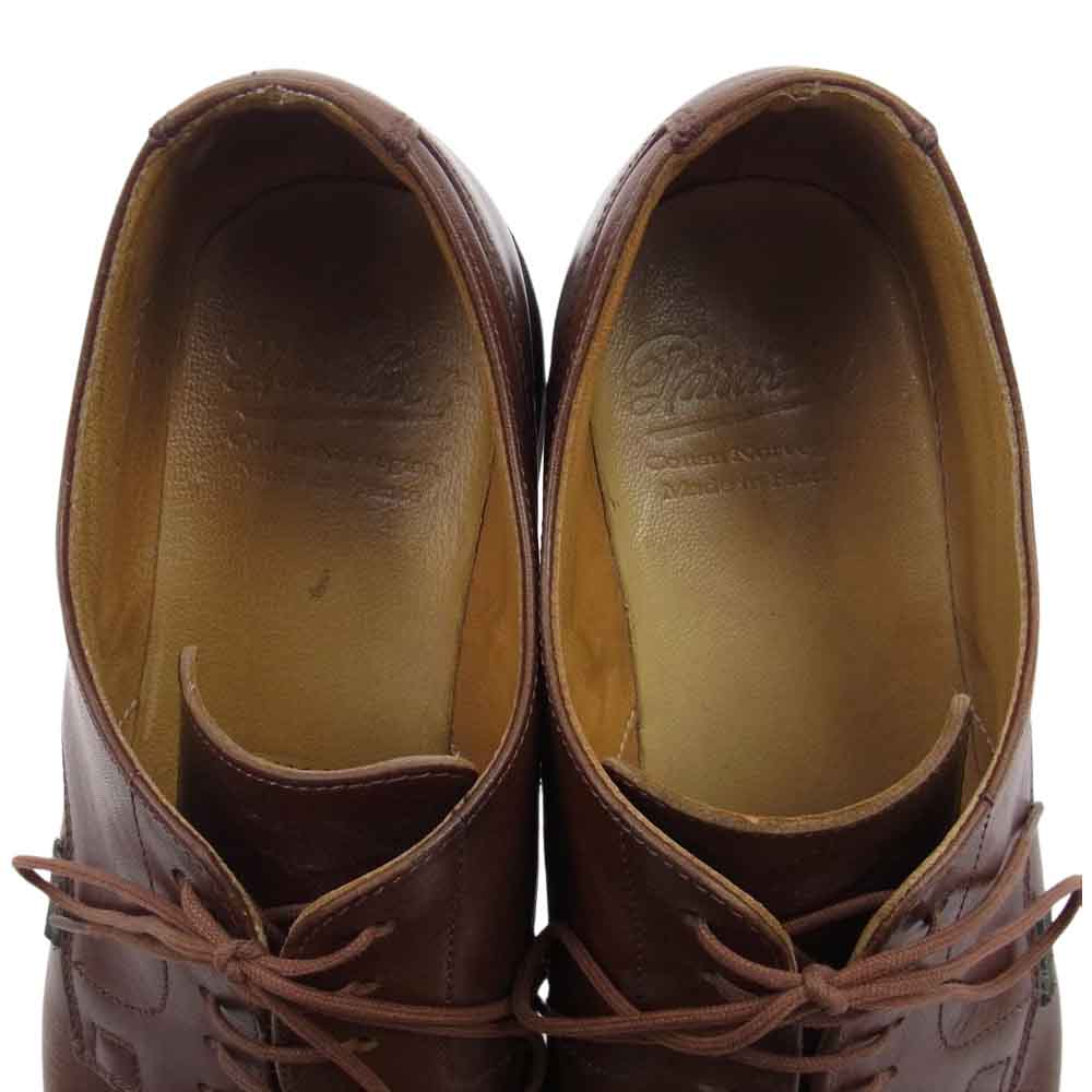 Paraboot パラブーツ 18703 シャンボード Uチップ レザー シューズ ブラウン系 7【中古】