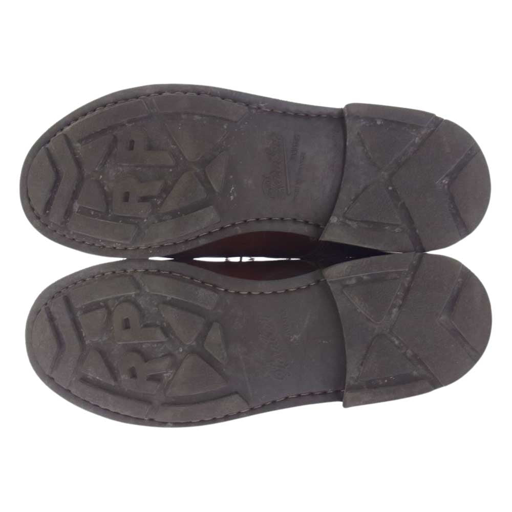 Paraboot パラブーツ 18703 シャンボード Uチップ レザー シューズ ブラウン系 7【中古】