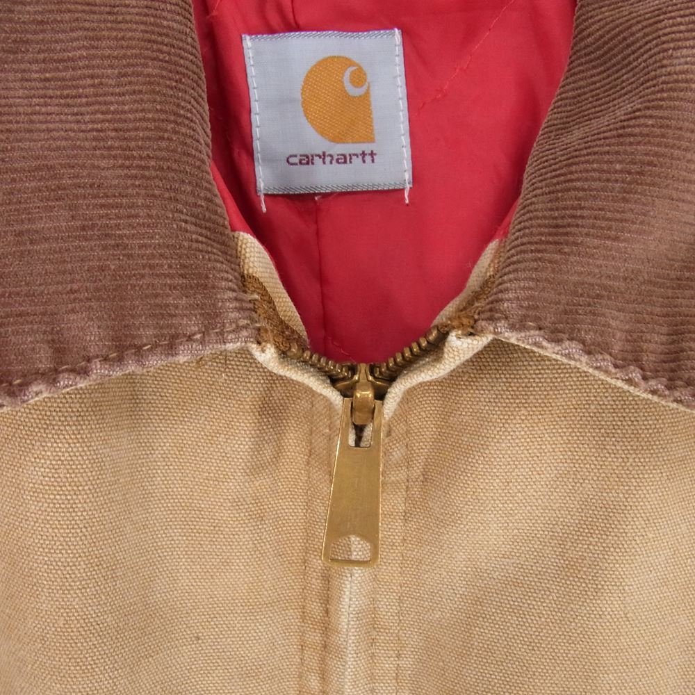 Carhartt カーハート ダック地 ワーク ジャケット  ブラウン系 サイズ表記無【中古】