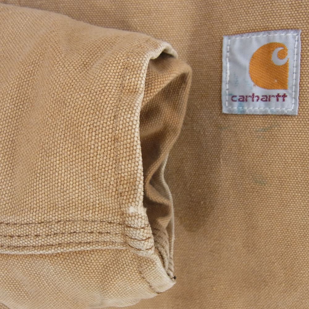 Carhartt カーハート ダック地 ワーク ジャケット  ブラウン系 サイズ表記無【中古】