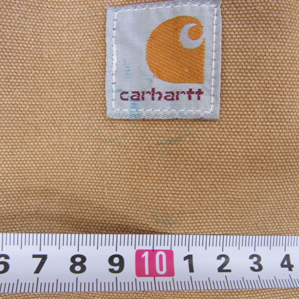 Carhartt カーハート ダック地 ワーク ジャケット  ブラウン系 サイズ表記無【中古】