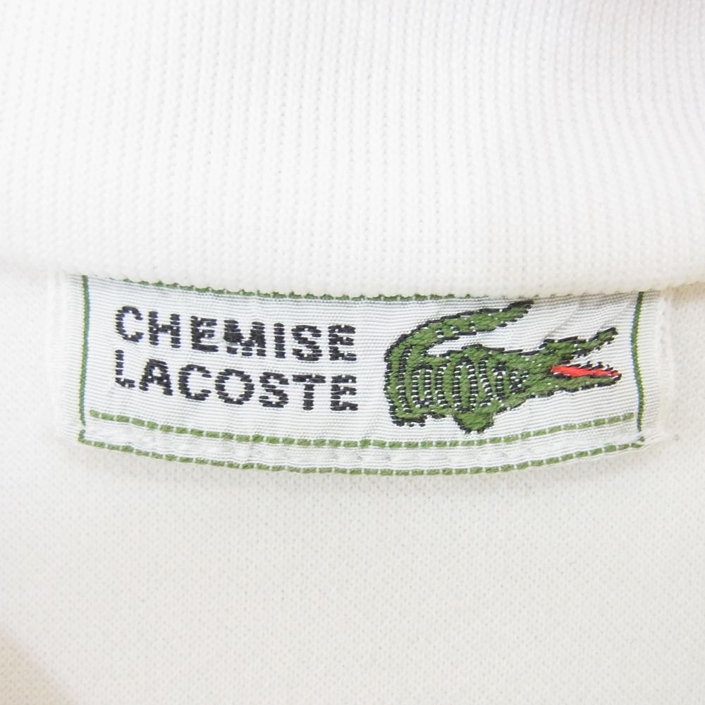 LACOSTE ラコステ ヴィンテージ ジャージ ホワイト系 サイズ表記無【中古】