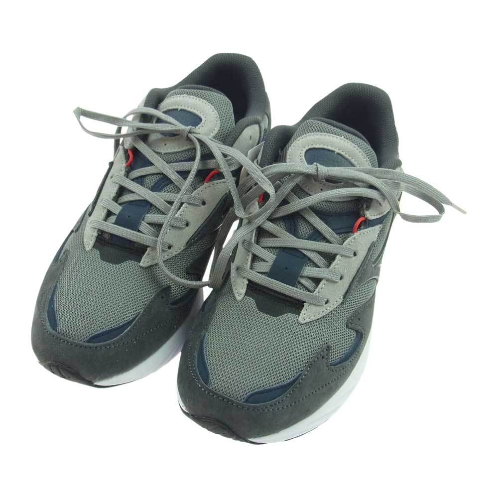 GRAPHPAPER グラフペーパー GU231-90320  × mizuno ミズノ wave rider β ローカット スニーカー グレー系  26.5cm【新古品】【未使用】【中古】
