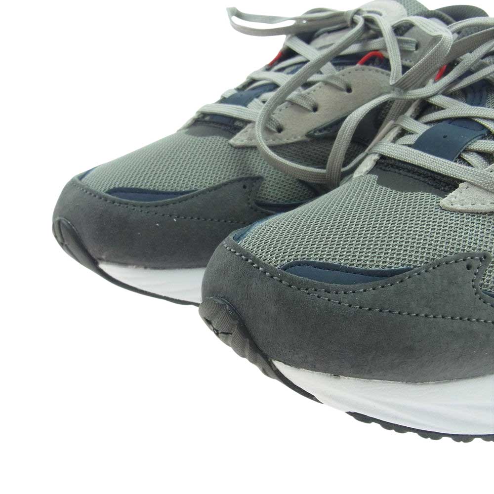 GRAPHPAPER グラフペーパー GU231-90320  × mizuno ミズノ wave rider β ローカット スニーカー グレー系  26.5cm【新古品】【未使用】【中古】