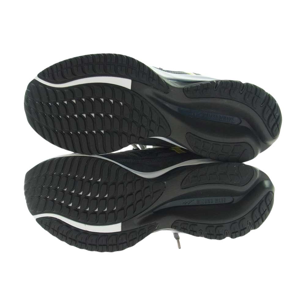 GRAPHPAPER グラフペーパー GU231-90320  × mizuno ミズノ wave rider β ローカット スニーカー グレー系  26.5cm【新古品】【未使用】【中古】
