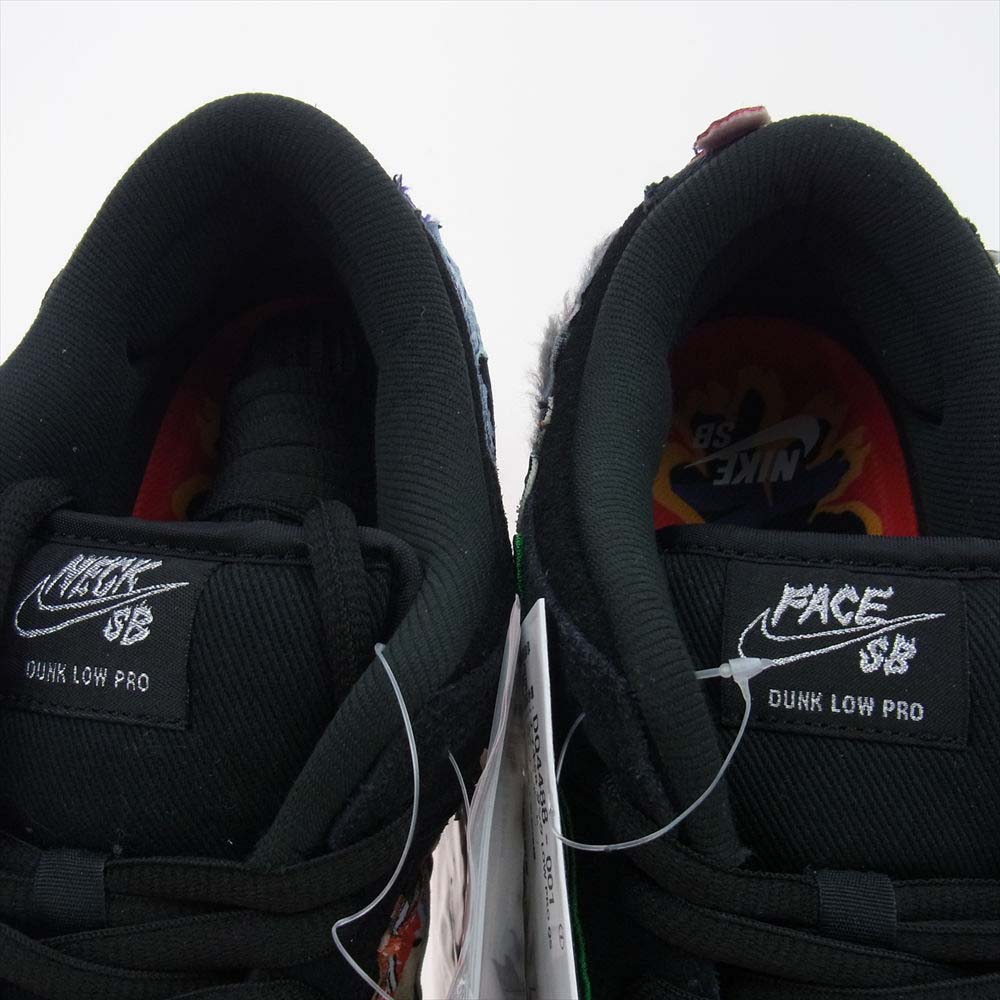 NIKE ナイキ DQ4488-001 SB DUNK LOW PRO QS NECK FACE エスビー ダンク プロ ローカット スニーカー ネックフェイス ブラック系 27cm【新古品】【未使用】【中古】