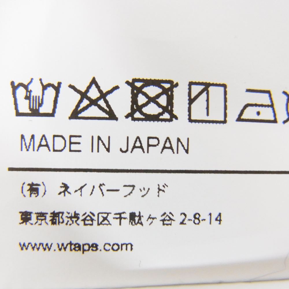 WTAPS ダブルタップス 22AW 222TQDT-SHM05 League 02 / LS / Cotton. Twill. League ベースボール シャツ ブラック系 03【中古】