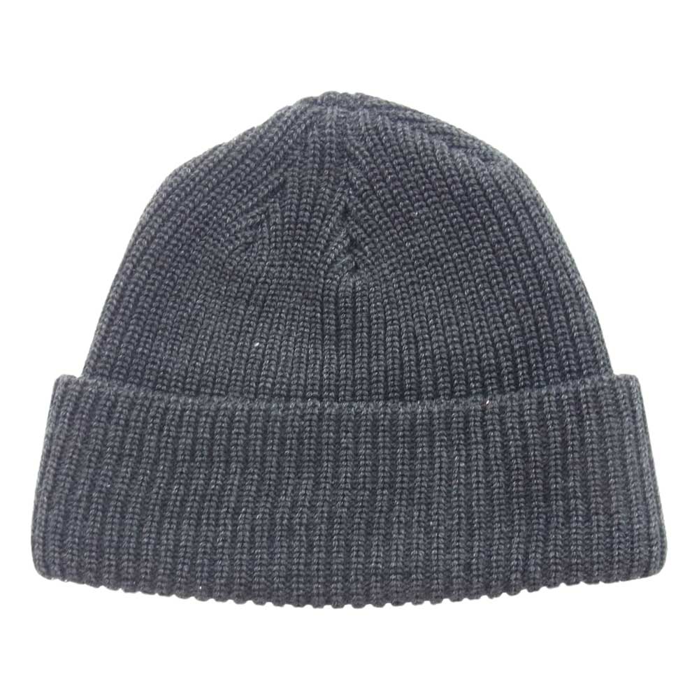 Supreme シュプリーム ボックスロゴ ニット キャップ ダークグレー系【中古】