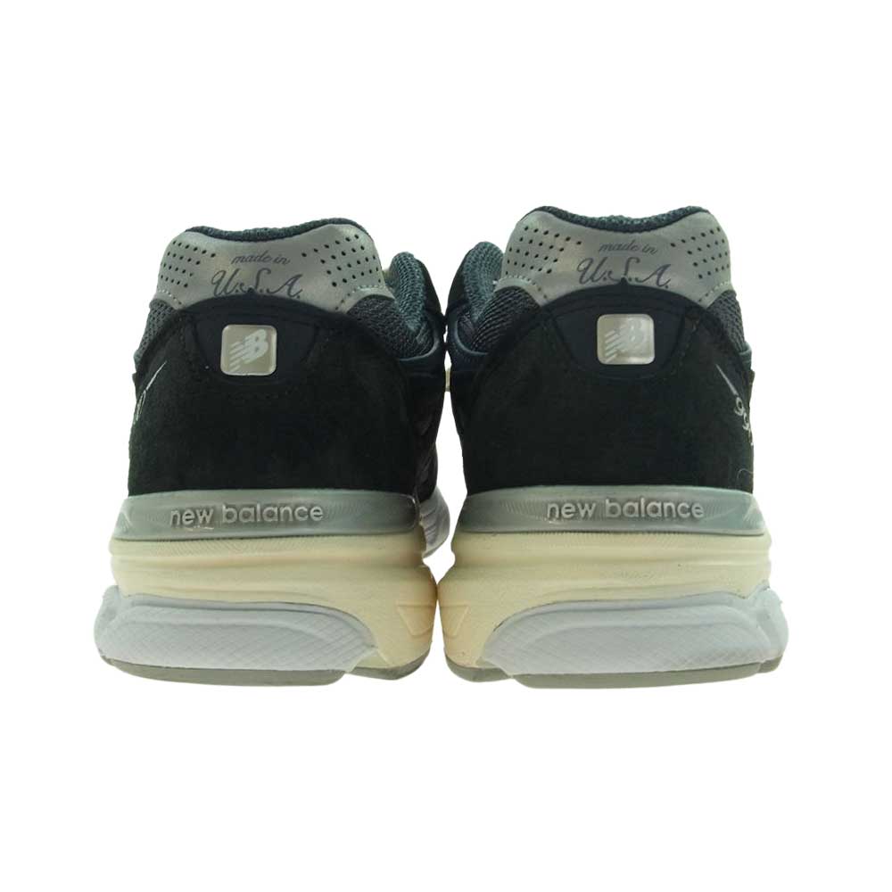 NEW BALANCE ニューバランス 21SS  M990 KI3 × KITH RONNIE FIEG V3 キス ロニーファイグ ジェネシス ローカット スニーカー  インディゴブルー系 28cm【美品】【中古】