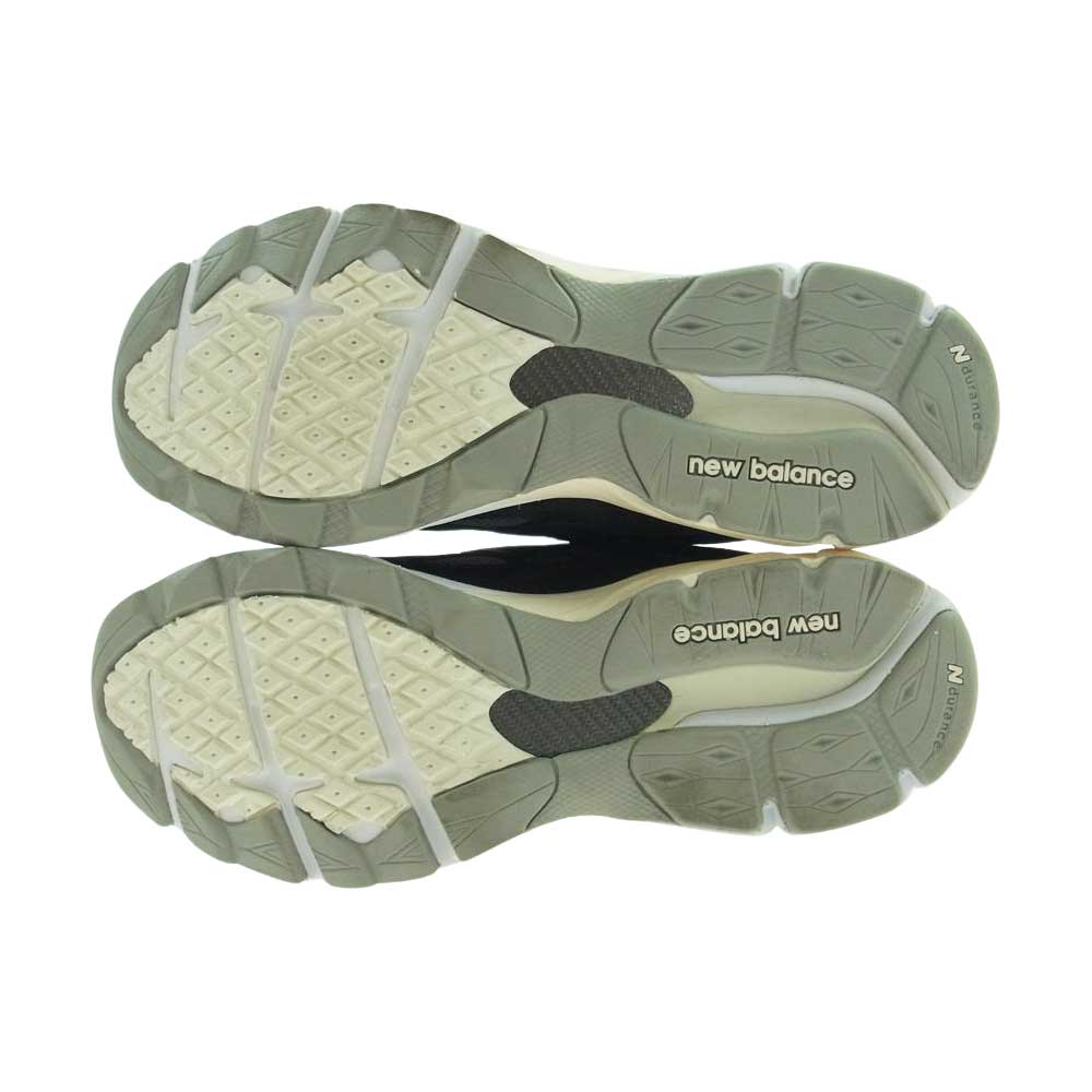 NEW BALANCE ニューバランス 21SS  M990 KI3 × KITH RONNIE FIEG V3 キス ロニーファイグ ジェネシス ローカット スニーカー  インディゴブルー系 28cm【美品】【中古】
