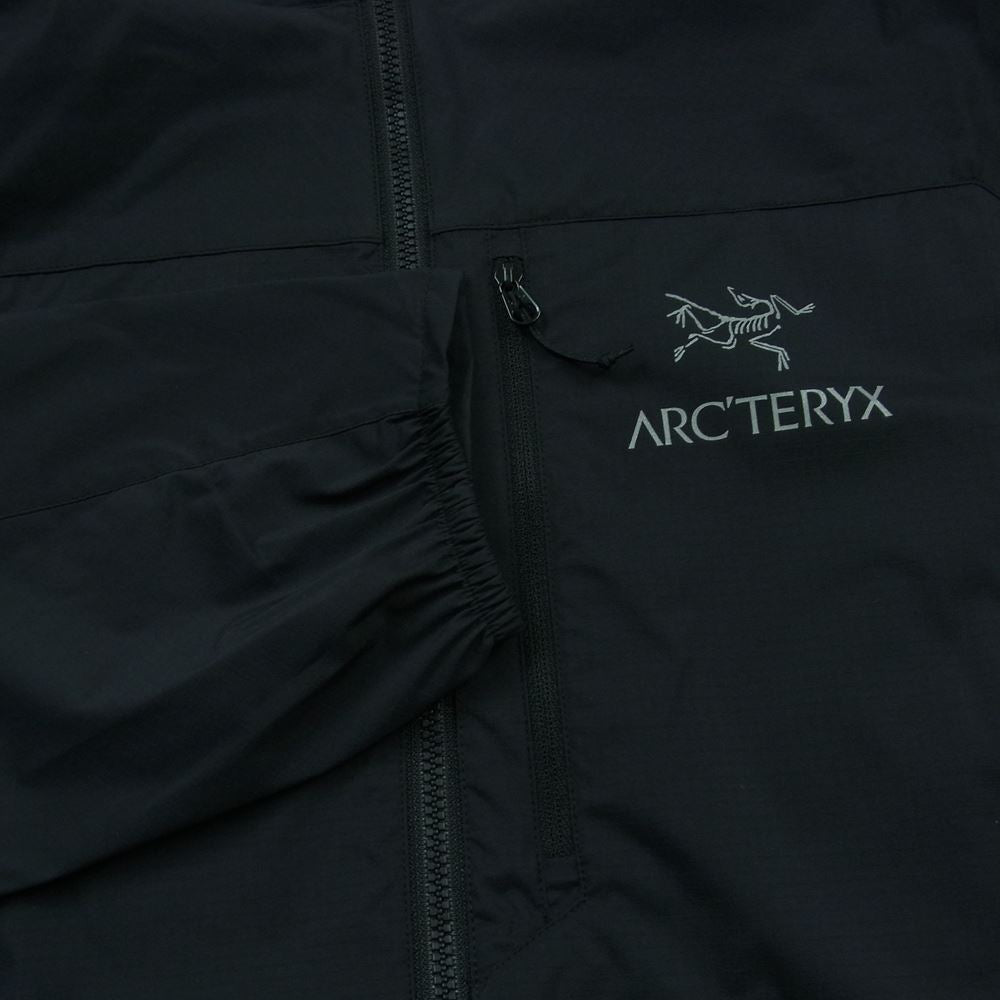 ARC'TERYX アークテリクス 25172 Squamish Hoody  スコーミッシュ フーディ ナイロン ジャケット バングラデシュ製 ブラック系 L【美品】【中古】