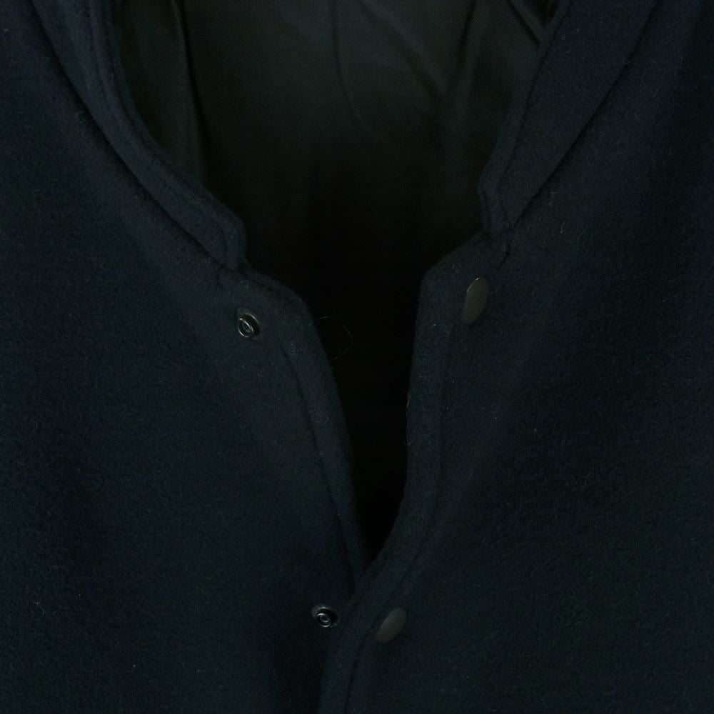 ヨーク 22AW YK22AW0395B BROKEN AWARD JACKET キルティング切替 アワード ジャケット スタジャン スタジアム ジャンパー ブラック系 3【美品】【中古】