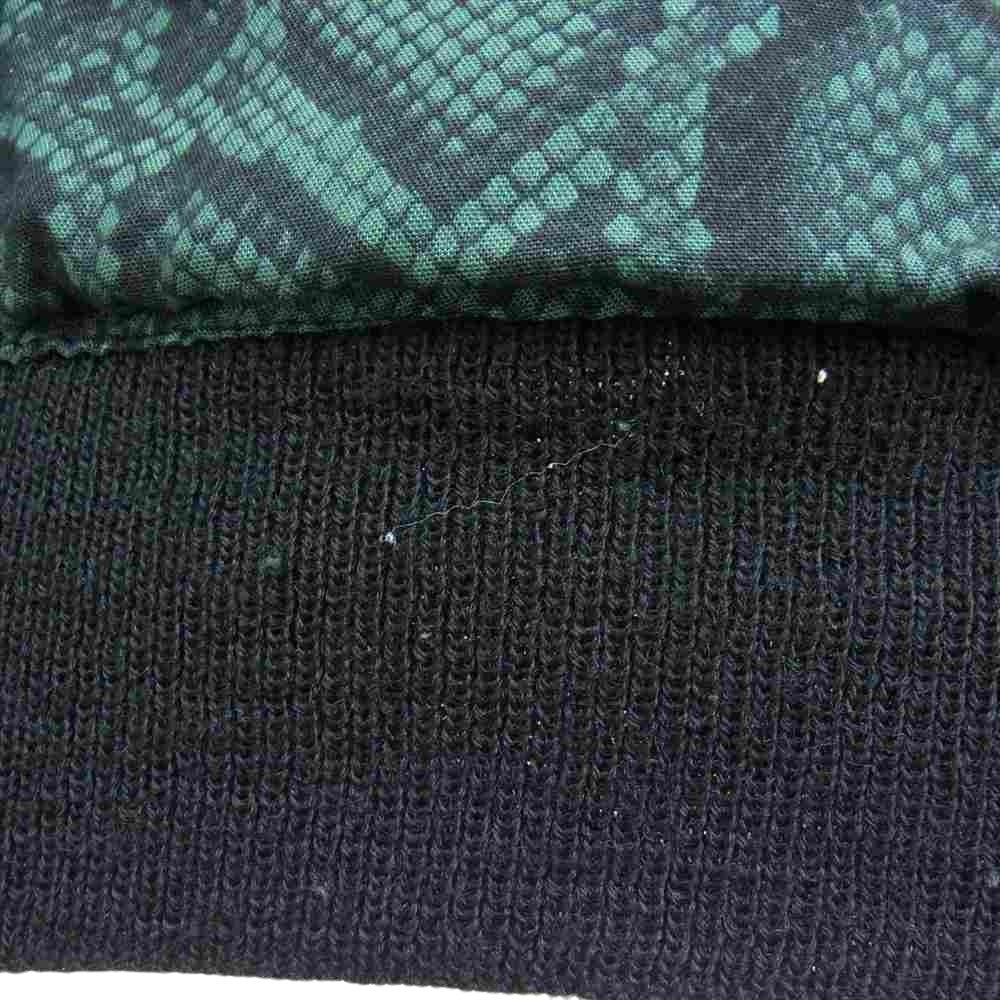 WACKO MARIA ワコマリア LEATHER VARSITY JACKET レザー バーシティー ジャケット スタジャン ブラック系 S【中古】