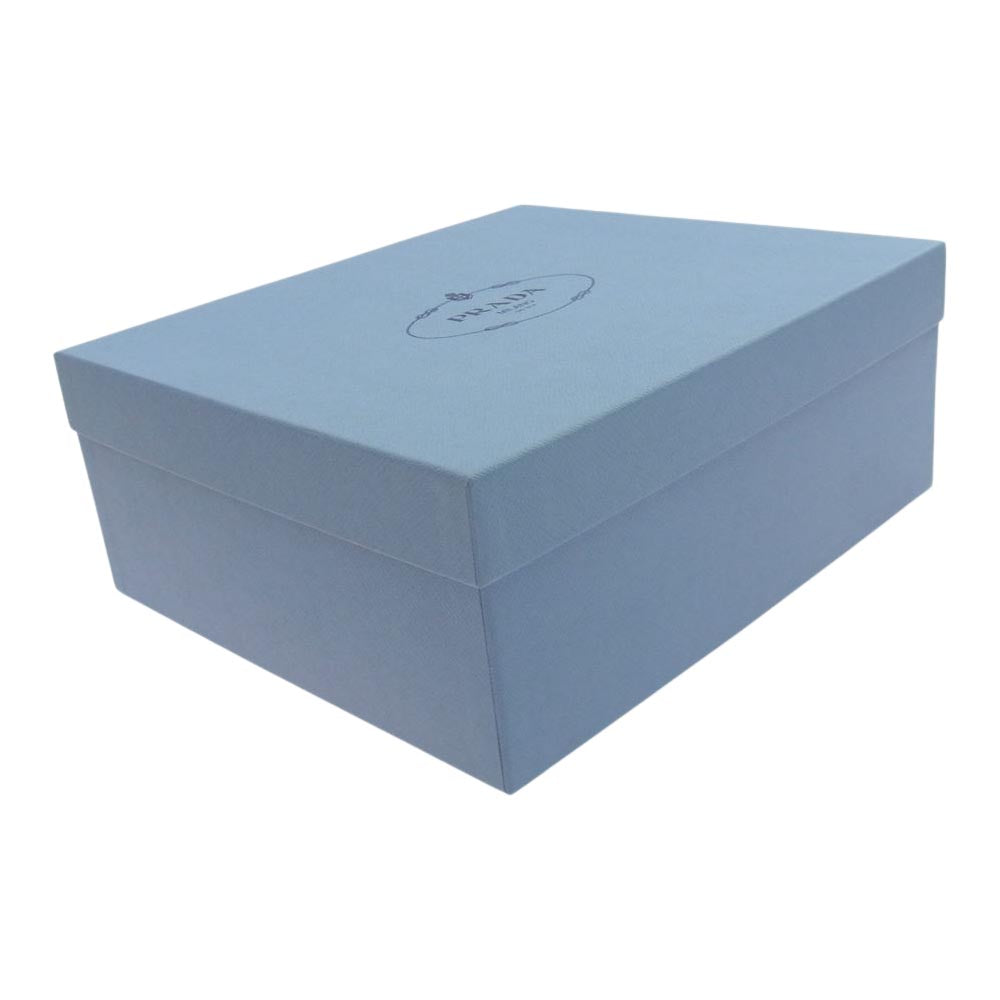 PRADA プラダ モノリス ローファー レザー シューズ ブラック系 37.5【中古】