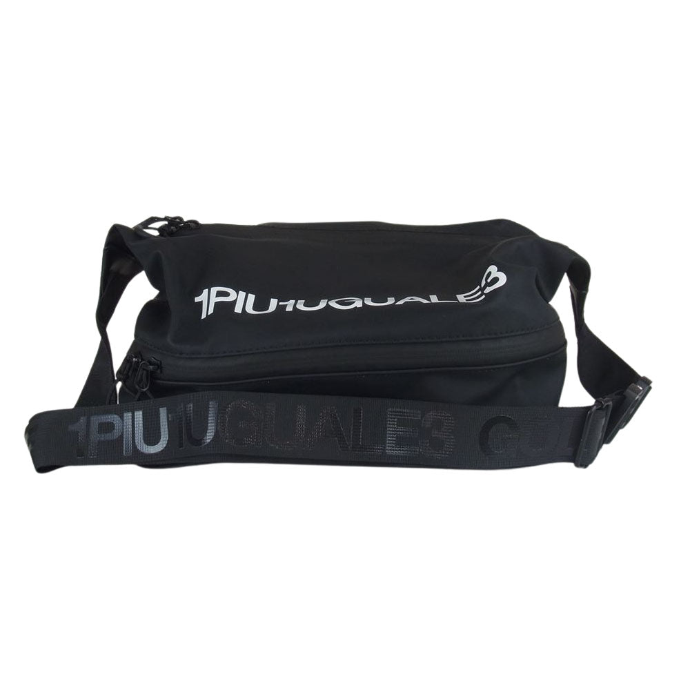 1piu1uguale3 ウノピュウノウグァーレトレ GOLF ゴルフ SPORT BAG スポーツ ショルダー バッグ ブラック系【中古】