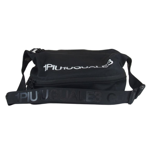 1piu1uguale3 ウノピュウノウグァーレトレ GOLF ゴルフ SPORT BAG スポーツ ショルダー バッグ ブラック系【中古】
