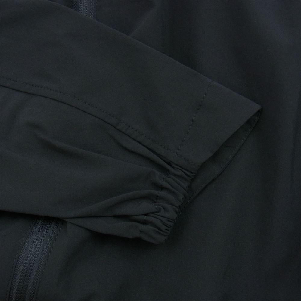 1piu1uguale3 ウノピュウノウグァーレトレ USO-23016 RELAX リラックス 折鶴ロゴ ランニング ジップアップ パーカー パンツ セットアップ ブラック系 JP:L・EU:M【中古】