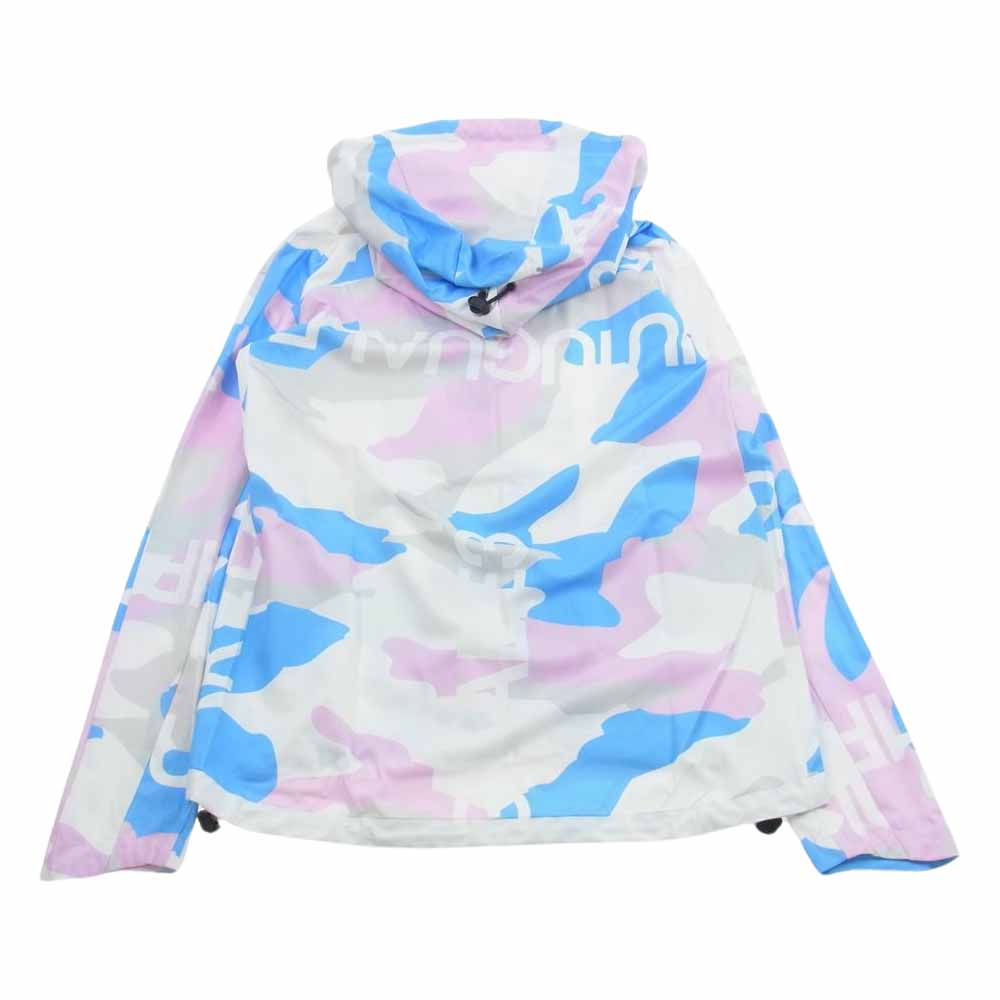 1piu1uguale3 ウノピュウノウグァーレトレ RELAX リラックス マルチカラー パーカー ハーフパンツ セットアップ ホワイト系 ライトブルー系 ライトピンク系 JP:L:EU:M【中古】