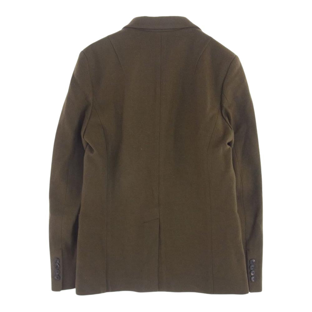 1piu1uguale3 ウノピュウノウグァーレトレ MRB519-WOL118 TRAVEL JACKET ウール トラベル テーラード ジャケット カーキ ダークブラウン系 4【中古】