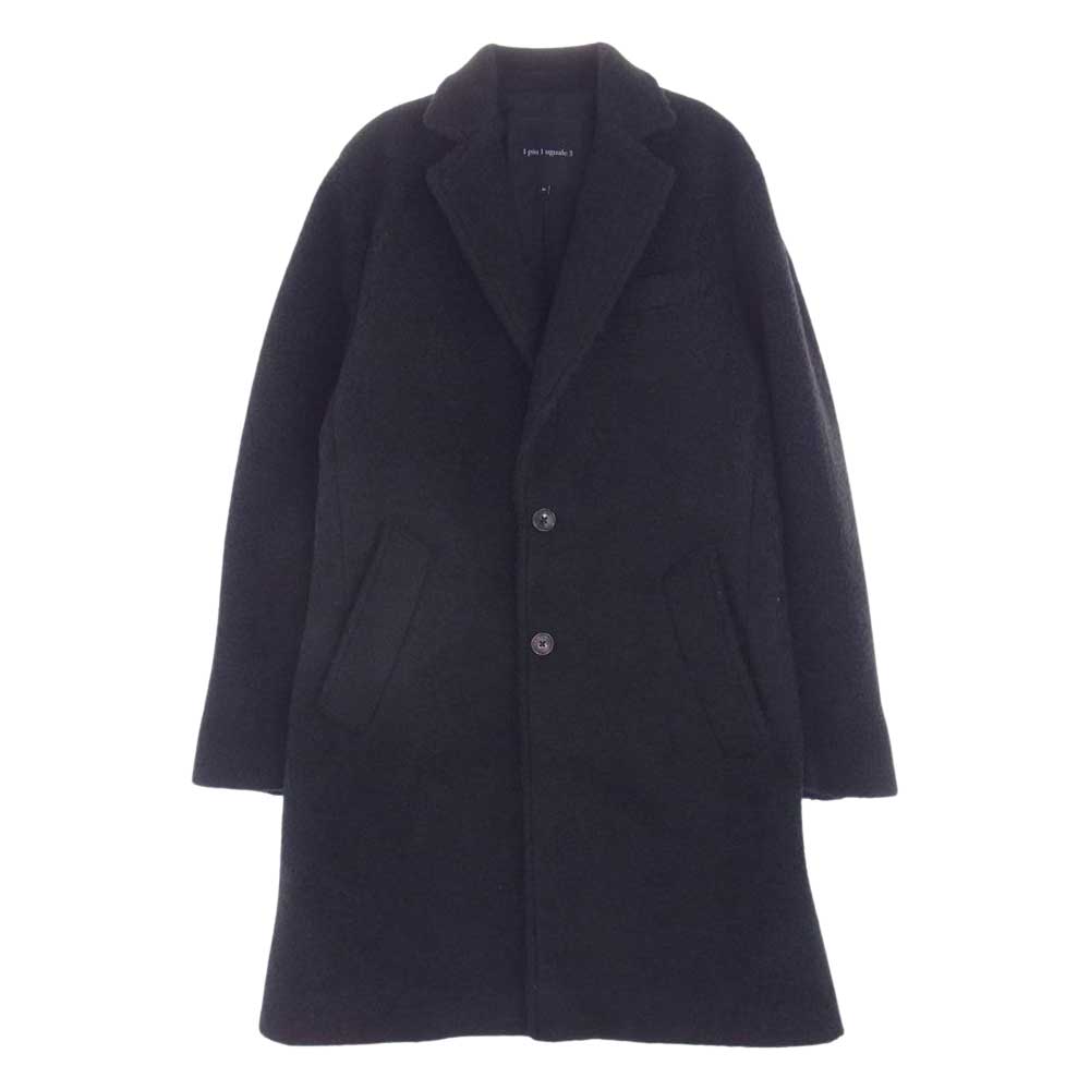 1piu1uguale3 ウノピュウノウグァーレトレ MRC132 WSL005 CHESTER COAT チェスター コート ブラック系 IV【中古】