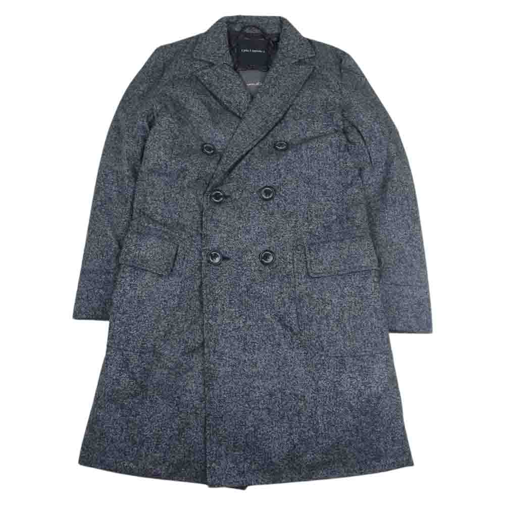DUVETICA デュベティカ MRC040-POE037 × 1PIU1UGUALE3 ウノピュウノウグァーレトレ CHESTER COAT LIMONTA JAQUARD NYLON リモンタ ダウン チェスターコート ブラック系 4【美品】【中古】