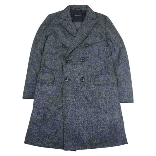 DUVETICA デュベティカ MRC040-POE037 × 1PIU1UGUALE3 ウノピュウノウグァーレトレ CHESTER COAT LIMONTA JAQUARD NYLON リモンタ ダウン チェスターコート ブラック系 4【美品】【中古】