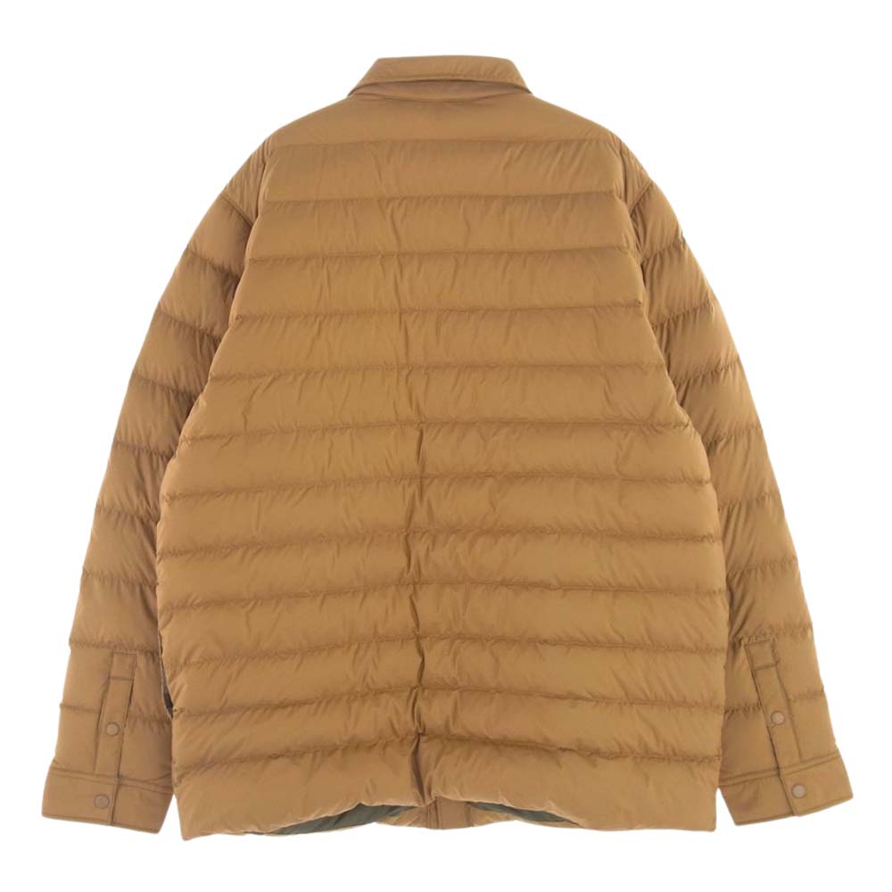 patagonia パタゴニア 27925 Silent Down Shirt サイレント ダウン シャツ ジャケット ライトブラウン系 XL【極上美品】【中古】