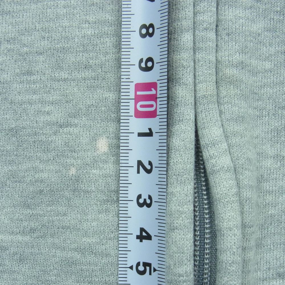 THE NORTH FACE ノースフェイス NT61502X Hooded Sweatshirt Hoodie CAMOUFLAGE LOGO FULLZIP カモフラ ロゴ ジップ パーカー グレー系 L【中古】