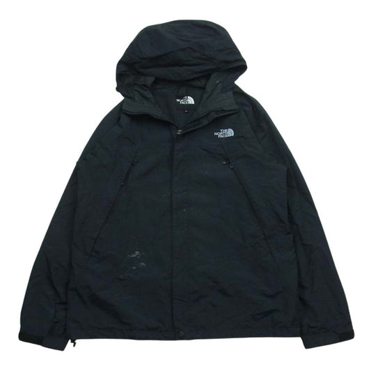 THE NORTH FACE ノースフェイス NP61240 SCOOP JACKET スクープ ナイロン ジャケット ベトナム製 ブラック系 L【中古】