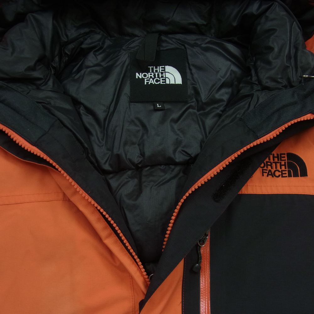 THE NORTH FACE ノースフェイス NP61208 ZEUS TRICLIMATE JACKET ゼウス トリクライメイト ダウン ジャケット オレンジ系 ブラック系 L【中古】