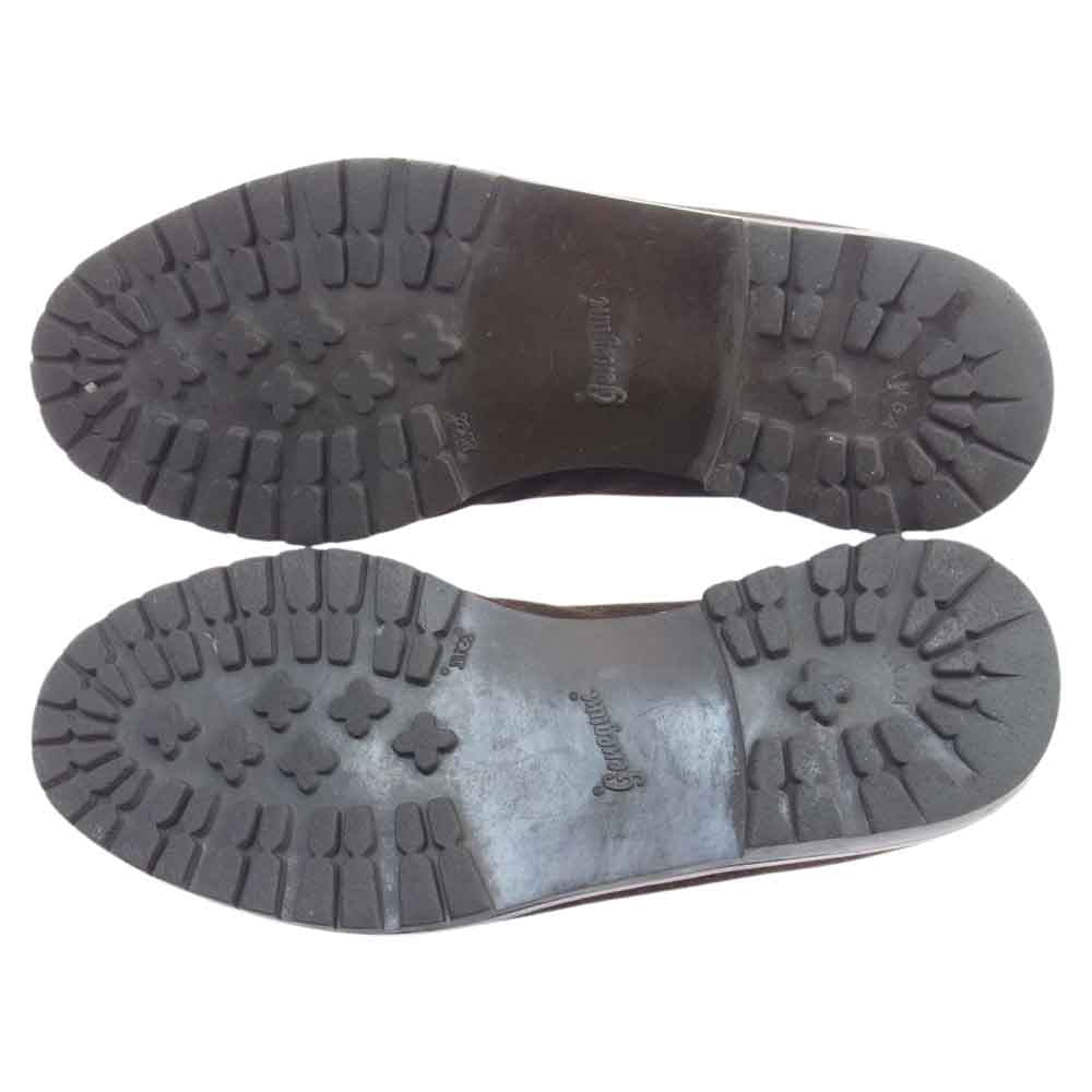 GUCCI グッチ 114 0067 ホースビット スエード レザー チャッカ ブーツ シューズ  ダークブラウン系 6D【中古】