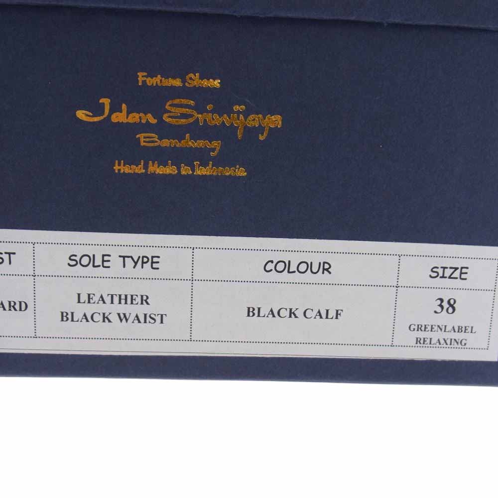 JALAN SRIWIJAYA ジャランスリウァヤ 98903 EDWARD タッセル ローファー19S ドレス シューズ レザー ブラック系 38【新古品】【未使用】【中古】