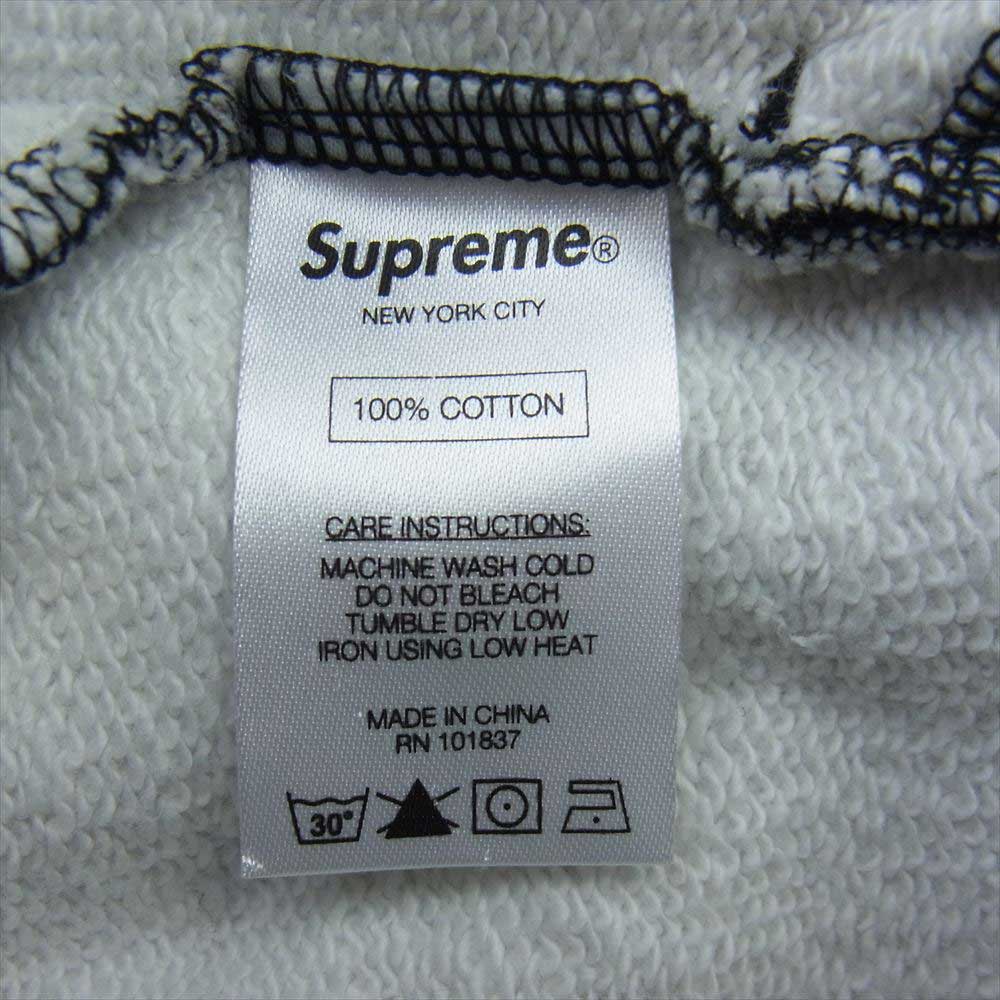 Supreme シュプリーム 14SS Le Bain Pullover ルベイン プルオーバースウェット パーカー エドゥアール・マネ 草上の昼食 総柄 プリント バックロゴ フーディー マルチカラー系 M【中古】
