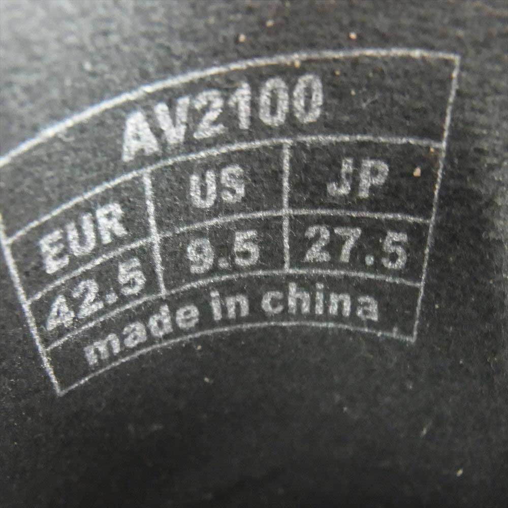 AVIREX アヴィレックス AV2100 ライダース レザー レースアップ ブーツ ブラック系 27.5cm【中古】