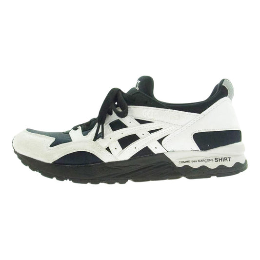 COMME des GARCONS コムデギャルソン SHIRT × asics アシックス GEL-LYTE ゲル ライト スニーカー ブラック系 ホワイト系 27cm【中古】