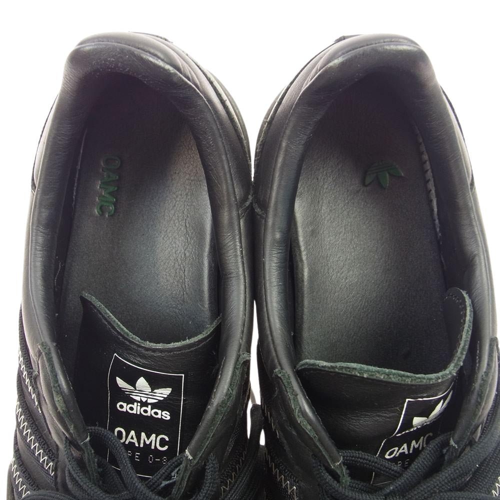 オーエーエムシー × adidas アディダス TYPE O-8 スニーカー ブラック系 US9【中古】